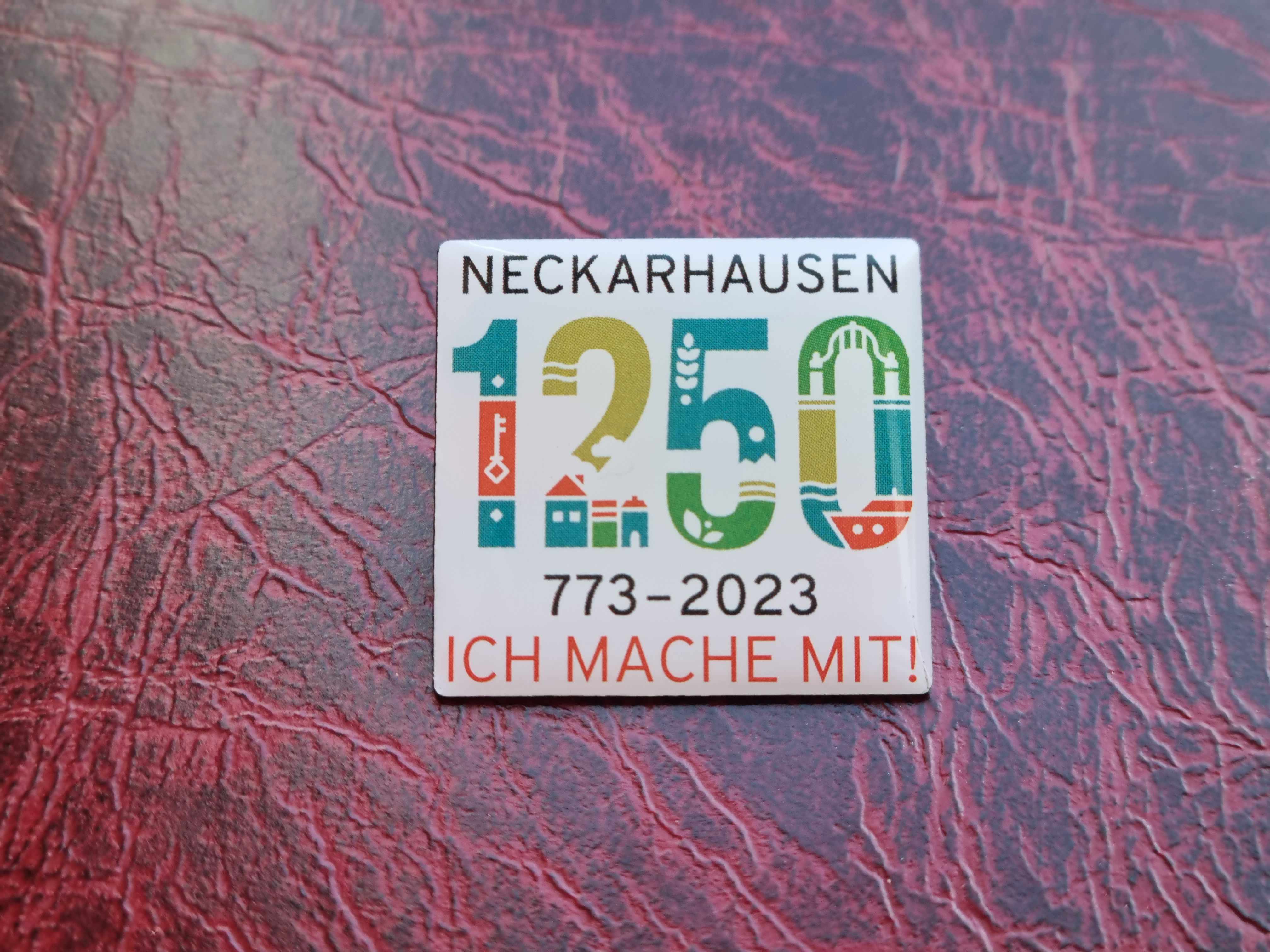  Unterstützer-Pin 1250 Jahre Neckarhausen 