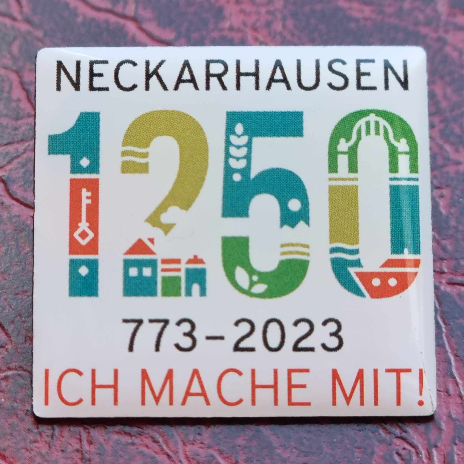  Unterstüzer-Pin 1250 Jahre Neckarhausen 