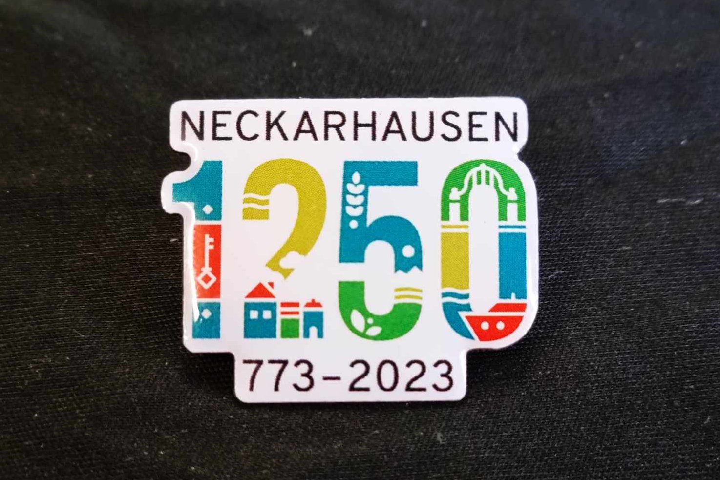  Pin 1250 Jahre Neckarhausen 